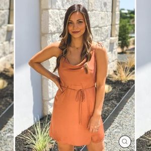 Honeycloth satin dress size large